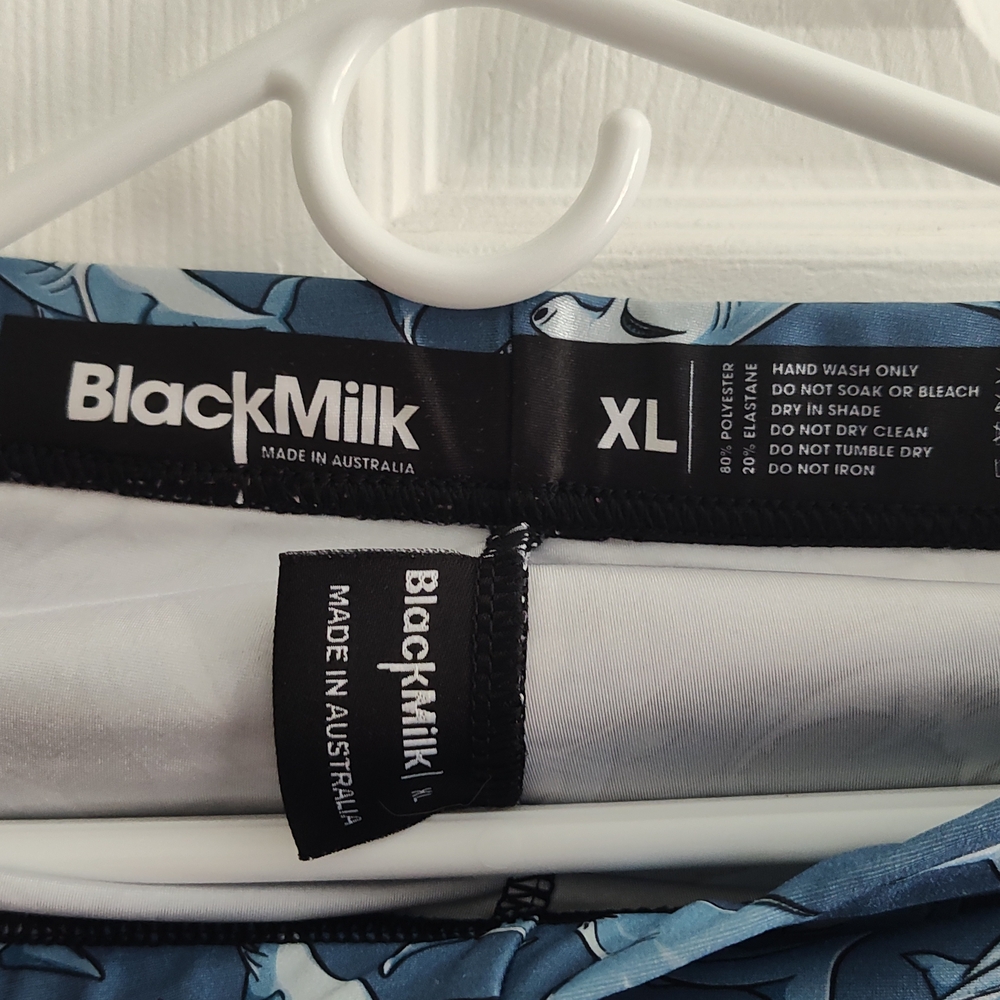 Blackmilk Ocean Blue Shark Leggings - Picture 3 of 3
